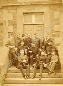 Officers of 37th Brigade Depot. Horfield, c 1872-1