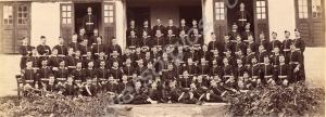Captain A.C. Lovett and soldiers of 2nd Battalion,