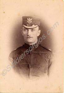 Lieutenant Whylock. 1st Battalion, The Gloucesters