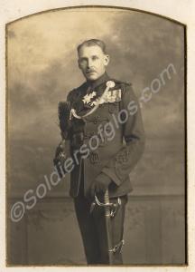 Colonel F.L. Pardoe KRRC 1900-1930. C.O. 5th (Terr
