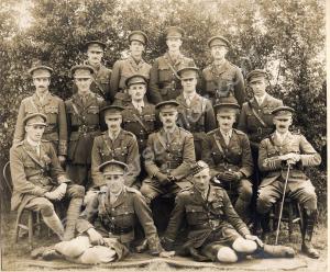 Officers of 5th Glosters Defence Force. 5th Territ