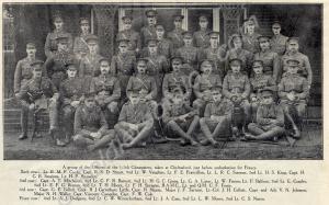 Officers of 1/5th Battalion, The Gloucestershire R