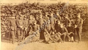 Officers. Royal South Gloucestershire Militia. Glo