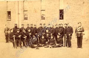 Officers. Royal South Gloucestershire Militia. Glo