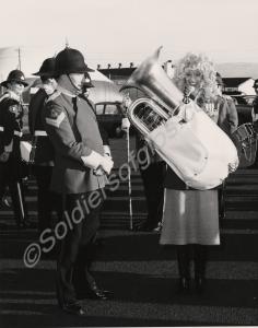 Beauty Queen "Miss Avon" with Band. Gloucestershir