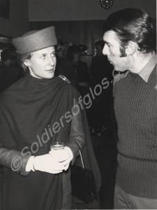 The Duchess of Gloucester in conversation. 1st Bat