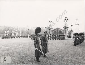 Changing the Guard. 1st Battalion, The Gloucesters