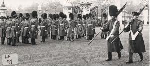 Changing the Guard. 1st Battalion, The Gloucesters