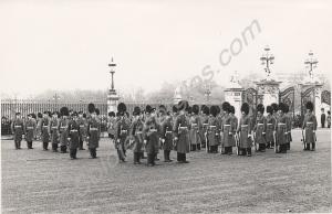 Changing the Guard. 1st Battalion, The Gloucesters