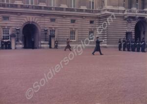 Changing the Guard.  RAF Regiment  and 1st Battali