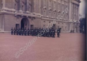 Changing the Guard.  RAF Regiment  and 1st Battali