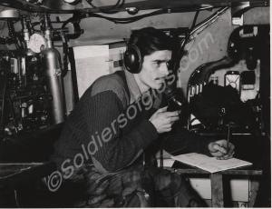 Radio Operator. 1st Battalion, The Gloucestershire