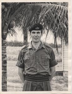 Regimental Sergeant Major G. England.  1st Battali