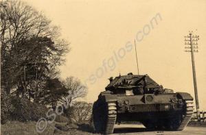 Mk.1 Crusader tank.  Royal Gloucestershire Hussars