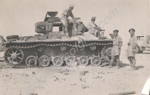 Abandoned German tank - Pzkpfw III Ausf J. (Mark I