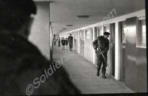 The Glosters in Belfast, Northern Ireland 1972. (L