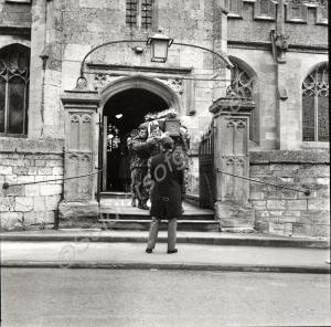 Funeral of Lance-Corporal Ian Bramley. Gloucesters