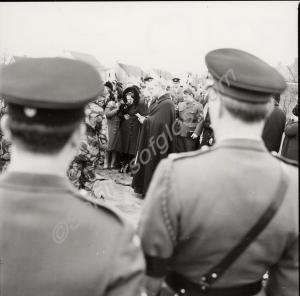 Funeral of Lance-Corporal Ian Bramley. Gloucesters
