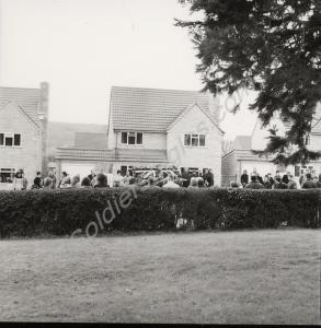 Funeral of Lance-Corporal Ian Bramley. Gloucesters