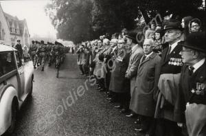 Gloucestershire Regiment Freedom of Winchcombe Par