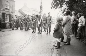 Gloucestershire Regiment Freedom of Winchcombe Par
