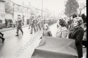 Gloucestershire Regiment Freedom of Winchcombe Par