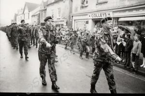 Gloucestershire Regiment Freedom of Winchcombe Par