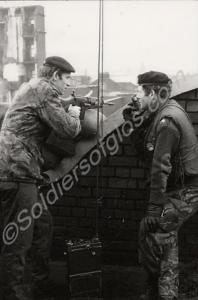 Gloucestershire Regiment in Belfast. Northern Irel
