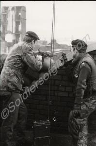 Gloucestershire Regiment in Belfast. Northern Irel