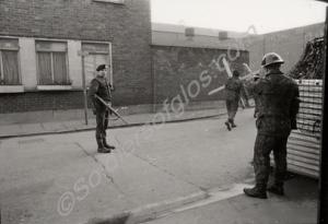Gloucestershire Regiment in Belfast. Northern Irel