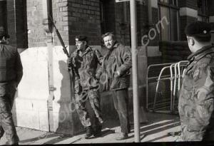 Gloucestershire Regiment in Belfast. Northern Irel