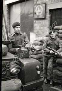 Gloucestershire Regiment in Belfast. Northern Irel