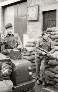 Gloucestershire Regiment in Belfast. Northern Irel