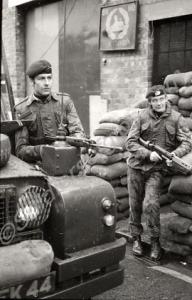 Gloucestershire Regiment in Belfast. Northern Irel