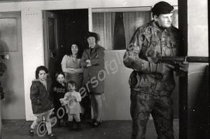 Gloucestershire Regiment in Belfast. Northern Irel