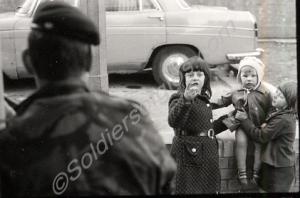 Gloucestershire Regiment in Belfast. Northern Irel