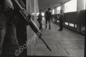 Gloucestershire Regiment in Belfast. Northern Irel
