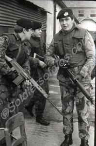 Gloucestershire Regiment in Belfast. Northern Irel