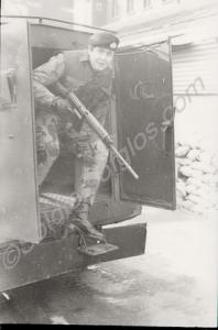 Gloucestershire Regiment in Belfast. Northern Irel