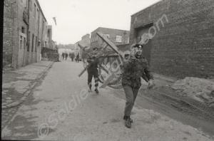 Gloucestershire Regiment in Belfast. Northern Irel