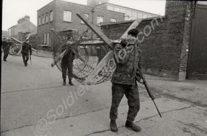 Gloucestershire Regiment in Belfast. Northern Irel