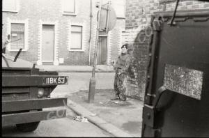 Gloucestershire Regiment in Belfast. Northern Irel