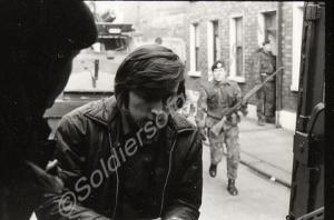 Gloucestershire Regiment in Belfast. Northern Irel