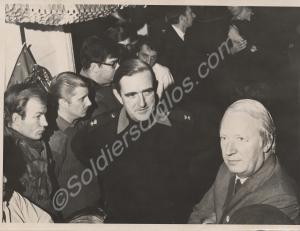 Visit by Prime Minister Edward Heath.  1st Battali