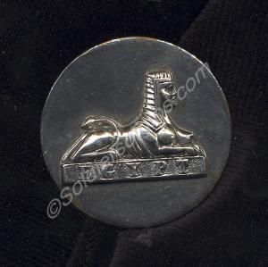 Sphinx badge from horse harness browband. Gloucest
