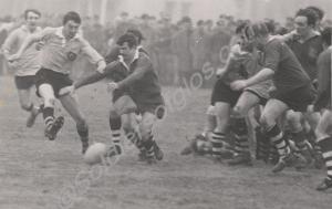 Rugby semi-final of The Army Cup. 1st Battalion, T