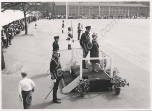 Princess Alice, Duchess of Gloucester with Brigadi