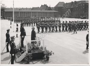 Princess Alice, Duchess of Gloucester with Brigadi