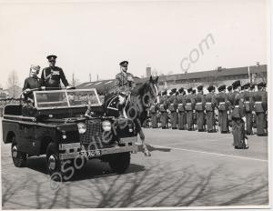 Princess Alice, Duchess of Gloucester with Brigadi