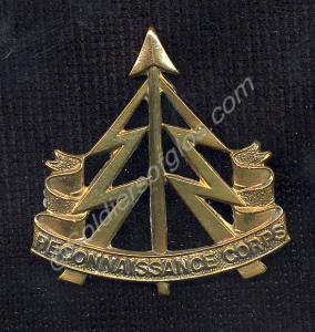 Cap badge.  43rd Reconnaissance Regiment, Reconnai